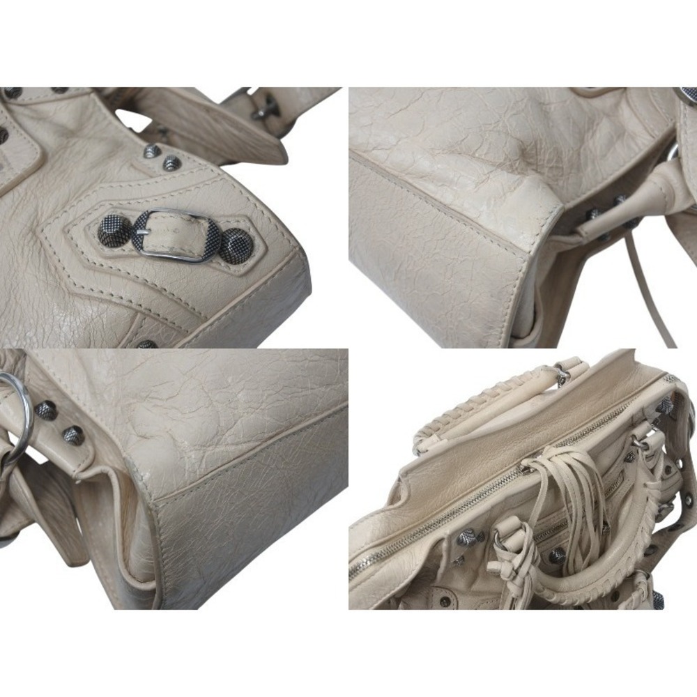 BALENCIAGA NEO CAGOLE XS shoulder bag Beige Tan - Picture 7 of 9